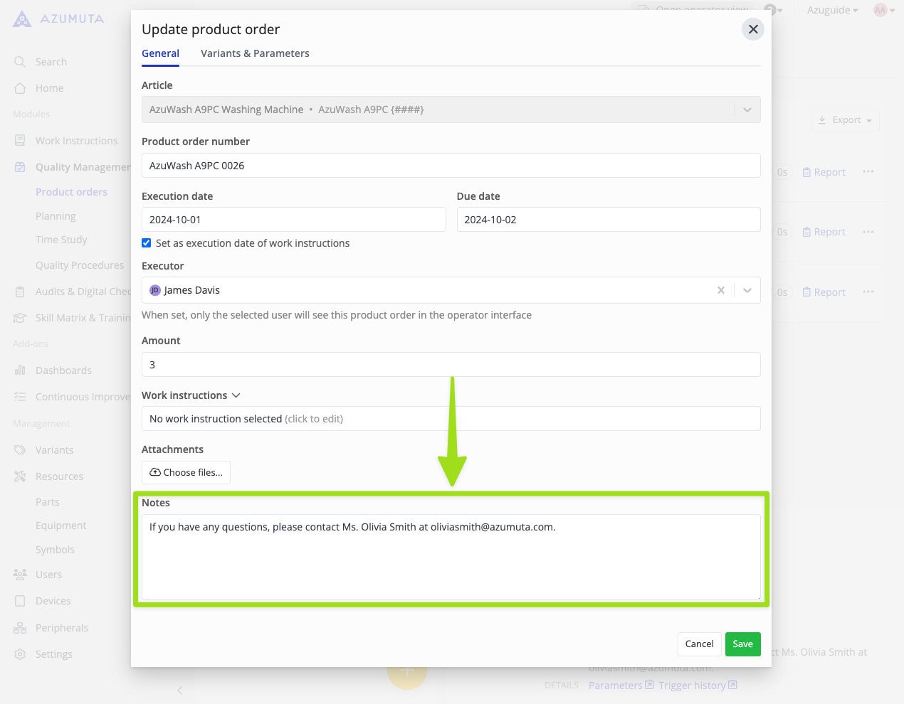 docs product order notes 3
