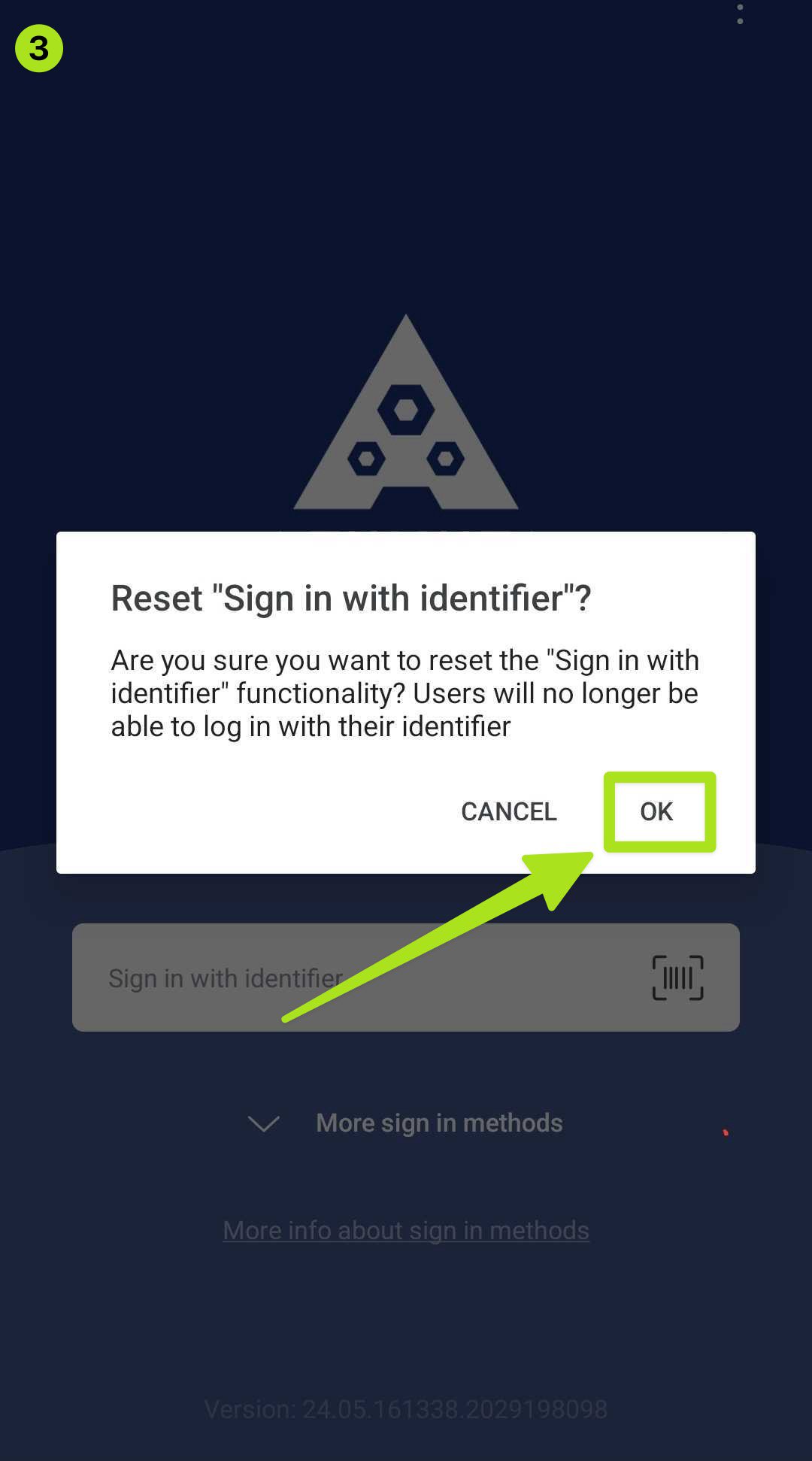 docs how to remove 3