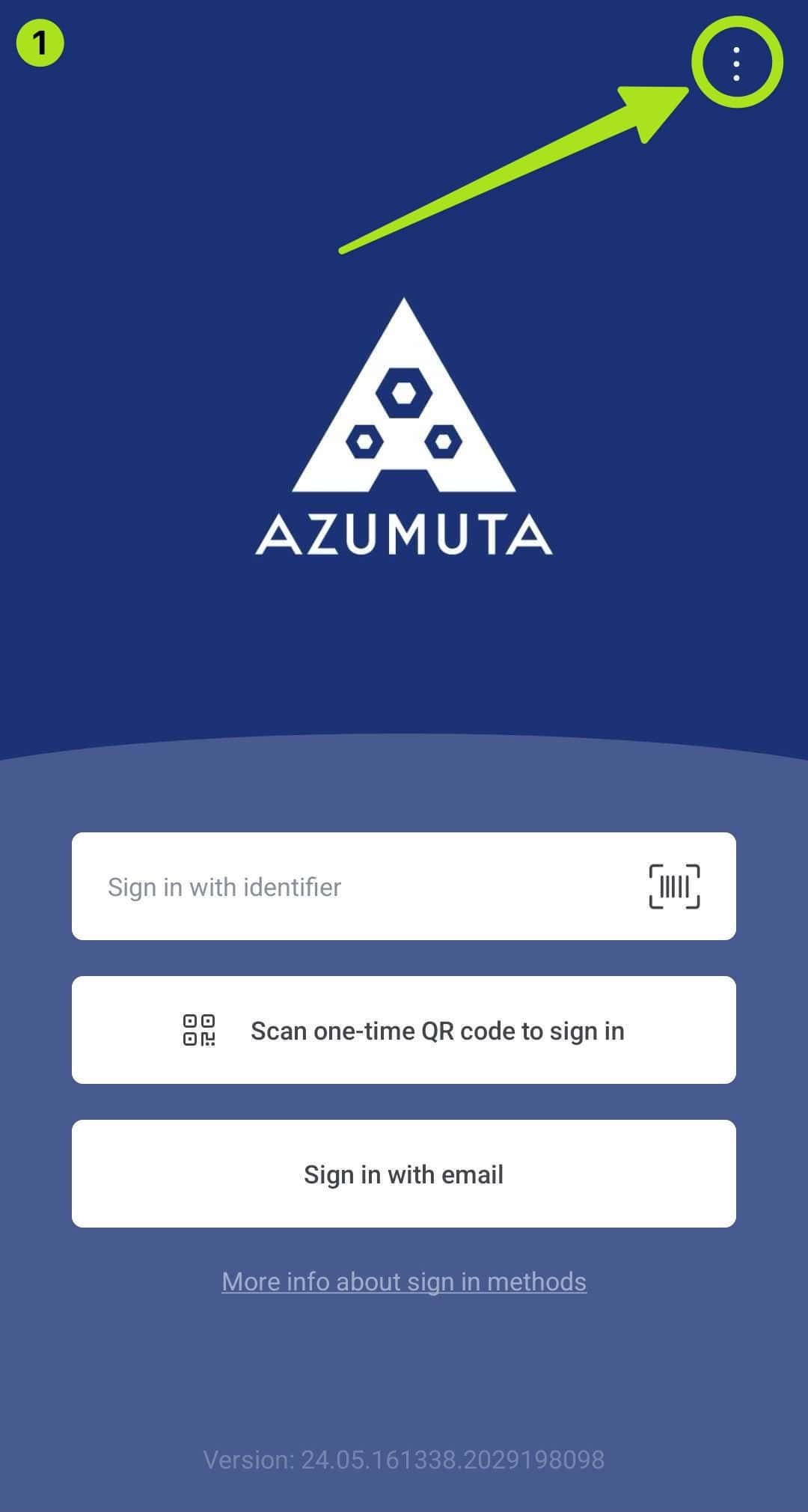 docs how to remove the login with an identifier option 1