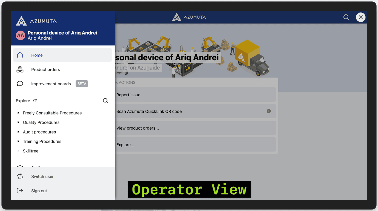 comparación Azumuta on Web vs Azumuta App 2