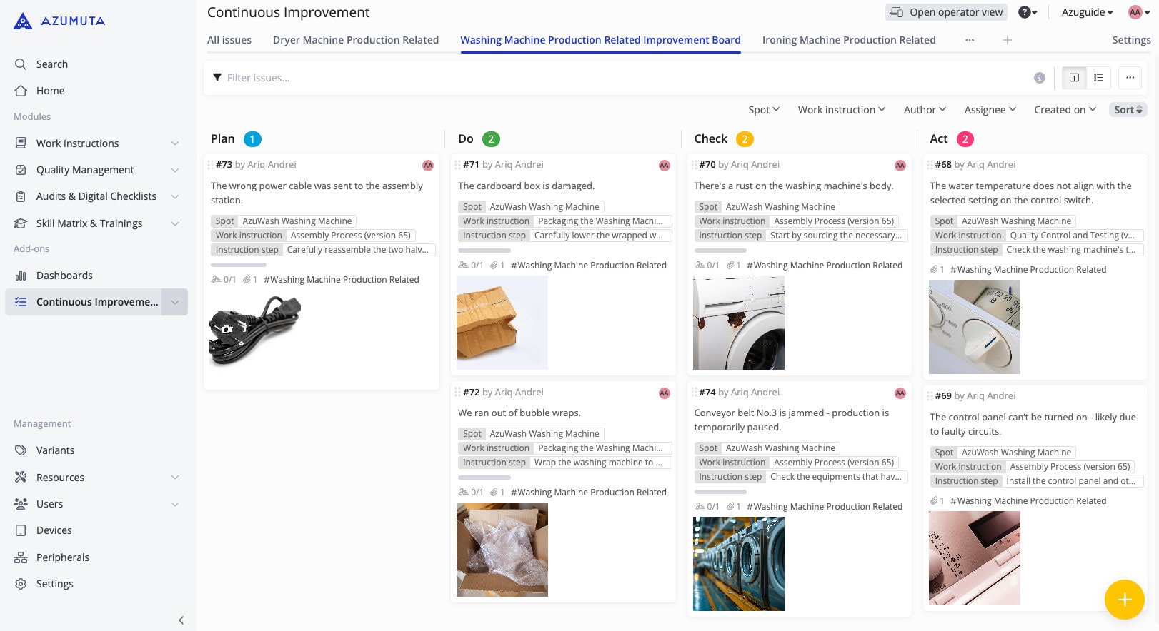 docs platform - verbeteringen: issues verplaatsen nu automatisch