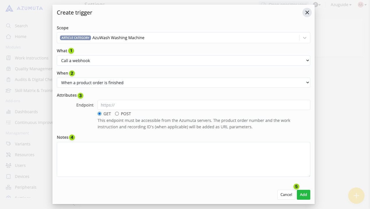 docs calling a webhook