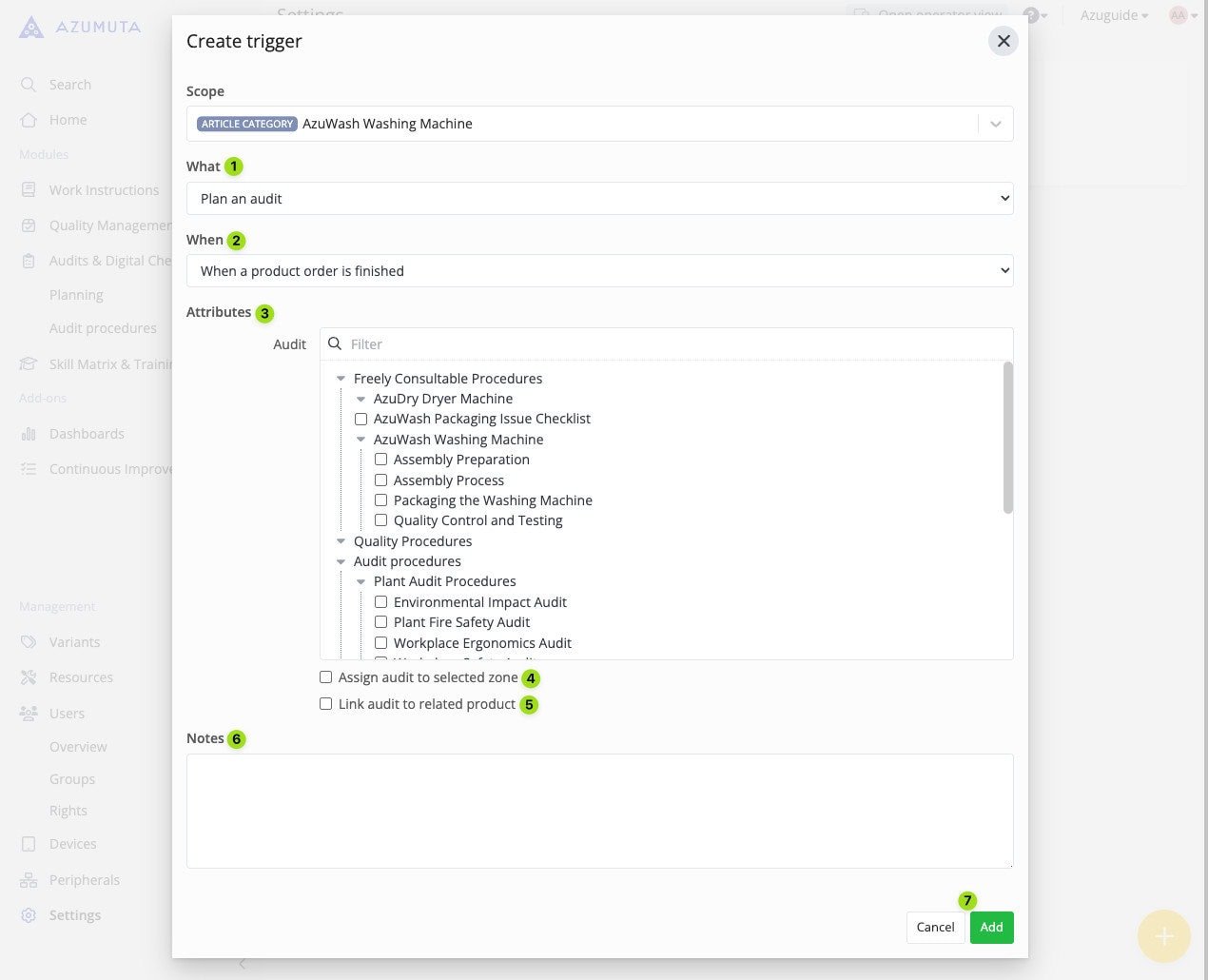 docs scheduling an audit on the planning calendar 1