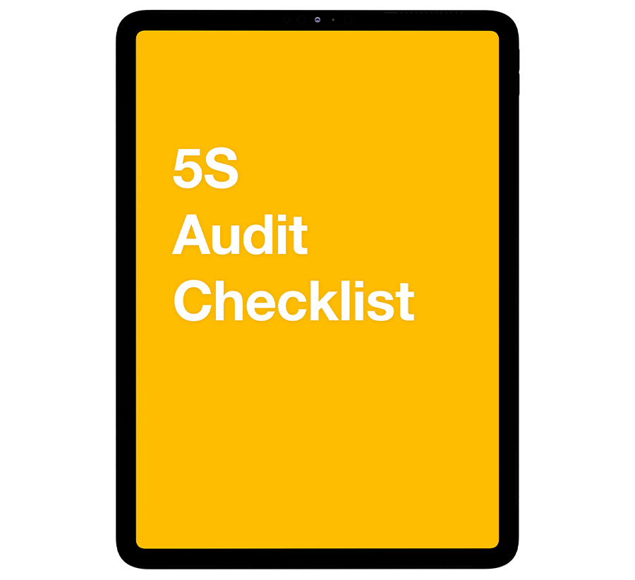 cover 5s audit checklist