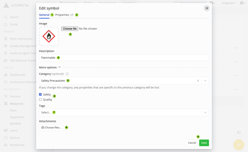 How to Add, Edit, and Delete a Symbol - Azumuta