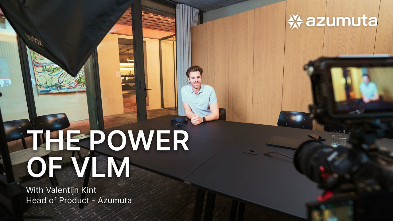 Videominiatuur: Valentijn Kint, Head of Product bij Azumuta, legt uit hoe door VLM aangedreven procesvastlegging een video omzet in een concept-werkinstructie.